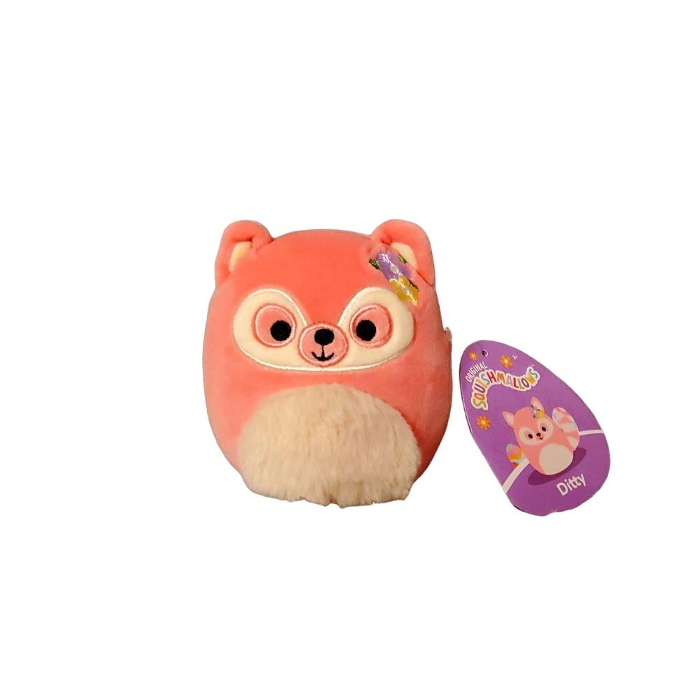 NWT Ditty 4" Lemur Squishmallow Fuzzy Belly